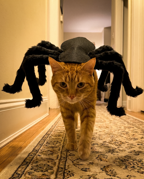 Cat Crawler — Giant Spider Cat Costume